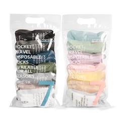 Pocket travel disposable socks unisex pure cotton socks compression sports travel business trip portable travel