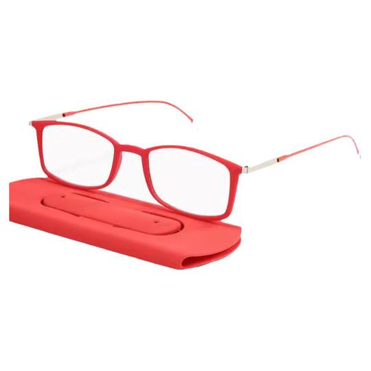 可贴手机上超轻薄老花镜女便携防蓝光抗疲劳高清金属老花眼镜男女