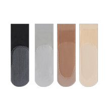 Antarctic stockings for women in summer thin anti-snatch cotton bottom anti-slip flesh-colored spring and autumn short-tube crystal socks for women
