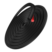 Car sealing strip three-layer sound insulation and thickening whole car anti-noise universal door noise reduction door seam rubber strip modification accessories
