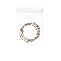 Anti-oxidation jewelry box storage box hand jewelry earrings hair accessories necklace earrings earrings high-end small exquisite storage bag