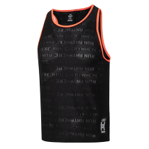 UA Under Armor running vest mens summer new fitness training sportswear round neck sleeveless T-shirt breathable top