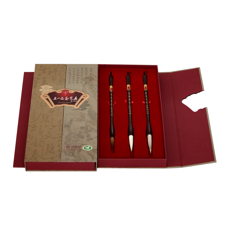 新品未使用 35本 中国筆 唐筆 書道具（王一品斎毛庄