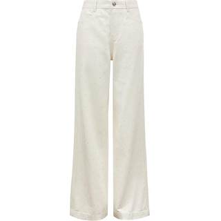 Only high-waisted dad straight-leg jeans