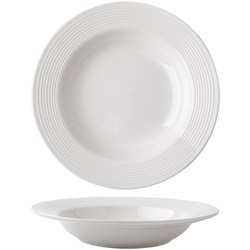 Alley end 6.9 two! Simple straw hat plate 8.5 inches threaded ceramic soup plate Western food pasta plate