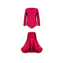 Dynasty Latin Dance Wear Girls Professional Regulations Competition Wear New Practice Wear Set HC6221 HC7137