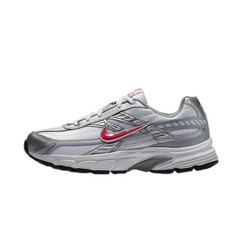 Nike NIKE Initiator Nike retro metallic silver blue silver red dad women's shoes running shoes 394053