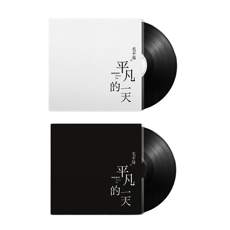 正版毛不易专辑平凡的一天LP黑胶唱片老式留声机12寸碟片唱盘-淘宝