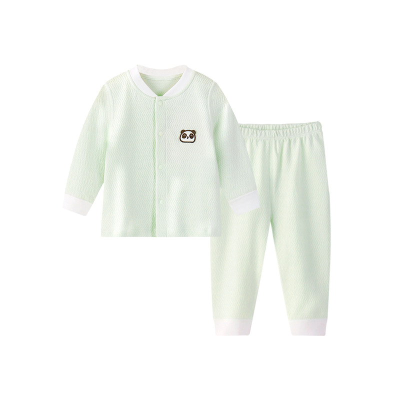 Pure cotton underwear set baby home clothes two piece set