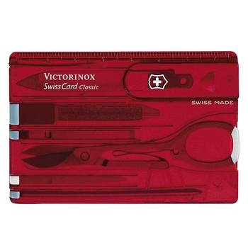Victorinox Swiss Army Knife Classic Swiss Card Multifunctional Knife Pocket Tool Nail File Scissors