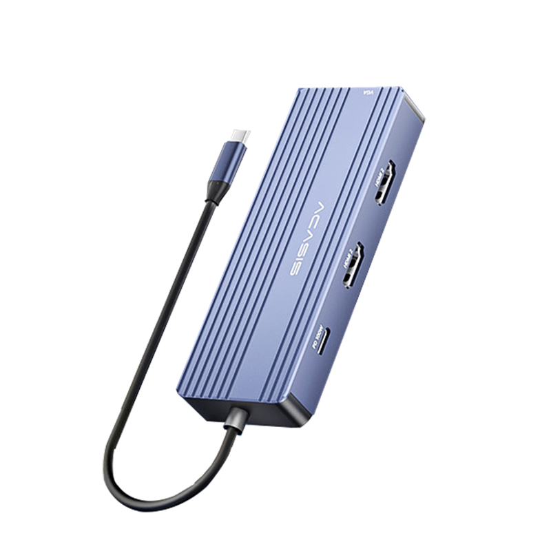 Acasis all-in-one docking station VGA screen mirroring