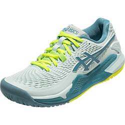 ASICS Couple Tennis Shoes GEL-RESOLUTION 9 Winning Course ເກີບ Tennis ມືອາຊີບຂອງຜູ້ຊາຍ ແລະແມ່ຍິງ