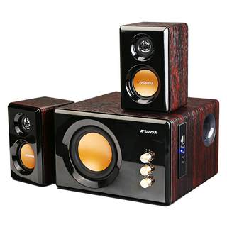 山水32B蓝牙音响台式家用电脑音箱低音炮客厅电视桌面有源大功率