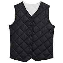 Mens down cotton vest winter plus velvet thickened warm vest with coat inner down vest liner