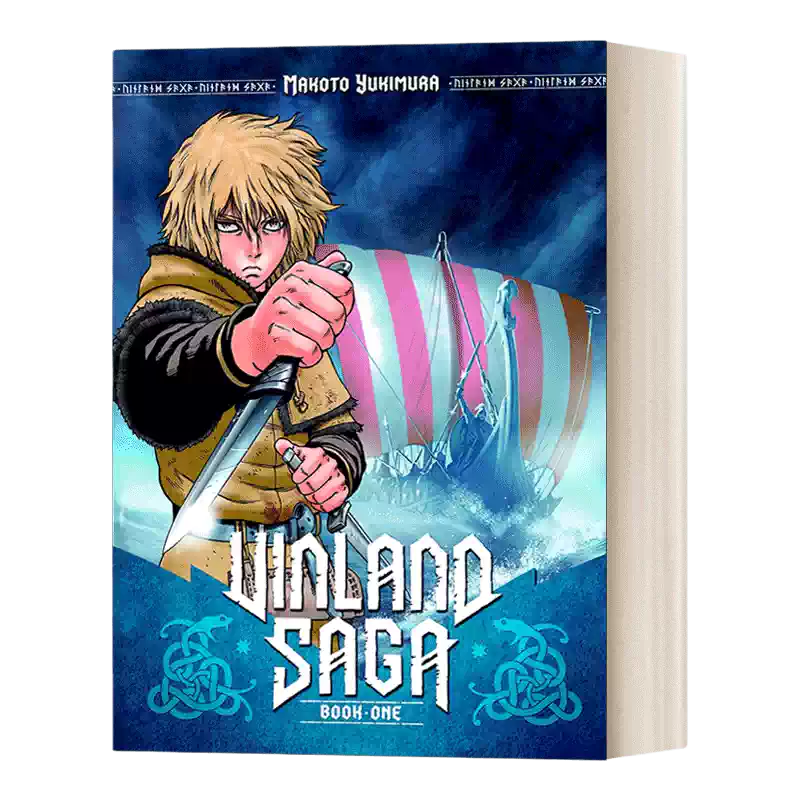 英文原版Vinland Saga 1 海盗战记/冰海战记1漫画Makoto Yukimura幸村诚
