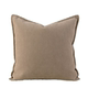 Solid color chenille sofa pillow