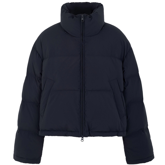 Yaya 2025 winter new versatile short women's solid color stand collar down jacket