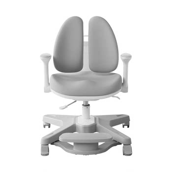 G5 black and white backrest upright children's learning chair