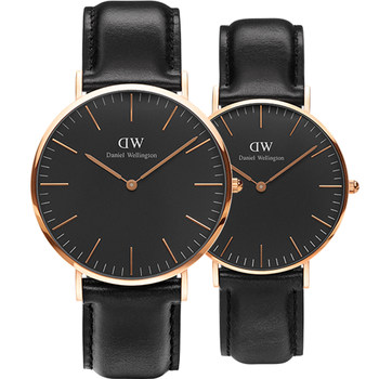 Dw couple watch leather pair 40&36mm