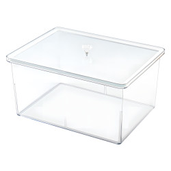 Roasted Seeds and Nuts Display Box Dried Fruits Dry Goods Grains Food Plastic Transparent Supermarket Shelf Display Rack Display Box Sealed Box