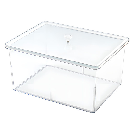 Transparent food display box supermarket box