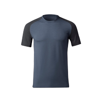 Decathlon merino wool quick-drying sports T-shirt mountaineering hiking casual top summer short-sleeved outdoor mens ODT1