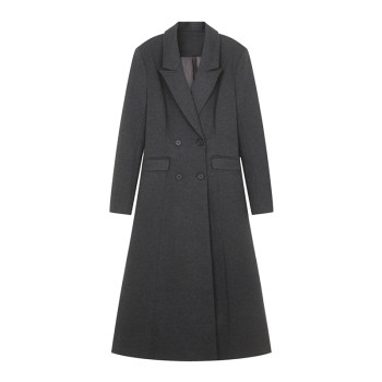 The beautiful queen over the knee hepburn style waist-helming suit and coat