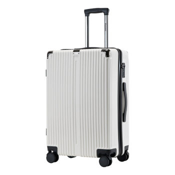 Suitcase zipper double-layer explosion-proof trolley case for women 2024 new style ແຂງແຮງແລະທົນທານ suitcase ໃຫຍ່ທີ່ເຮັດດ້ວຍວັດສະດຸ PC ບໍລິສຸດ