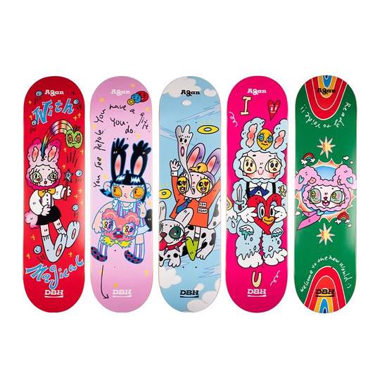 DBH girls are recommended for beginners, getting started with skateboarding