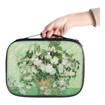 Oil painting style ipad protection storage bag suitable for tablet computer bag Apple ipadpro Huawei matepad11 Xiaomi tablet 6pro keyboard storage bag mini6 clutch bag