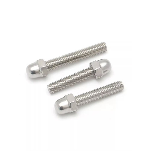304 stainless steel decorative screw decorative nut