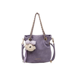 Amy Rabbit Women's Bag 2026 New Model Daily Versatile Dopamine Color Series Casual Textured Simple Shoulder Crossbody Bag