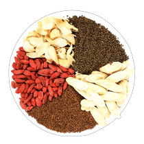 Chinese medicine Schisandra chinensis Astragalus lily Rabbit silk seed Shawanzi tea in tea bags