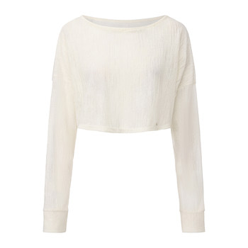 Zhongaiwuyuan Ballet Practice Clothing Long-Sleeved Top for Women, New Style, Wool Texture Dance Cover-Up