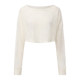 Lightweight and warm wool textured ballet cover-up
