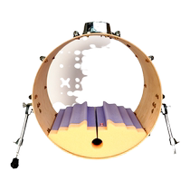 PDH架子鼓专用鼓枕专业去除泛音增强底低音16至22寸通用地鼓鼓枕