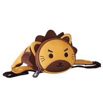 Novo Childrens Bag Mini Crossbody Bag Kindergarten Cartoon Small Bag 1-5 Years Old Boys and Girls Cute Baby Waist Bag