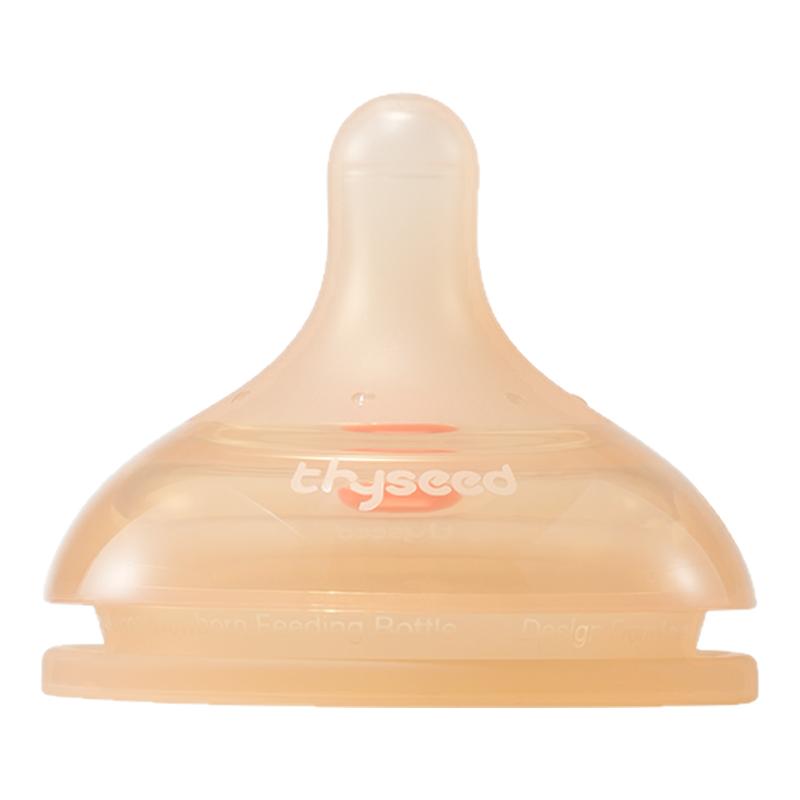 Shixi newborn bottle nipple, big baby bottle nipple, breast milk real feeling, night feeding nipple, soft wide diameter