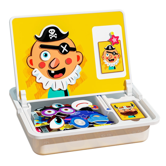 Magnetic puzzle toys for 3-6 year old baby educational early education