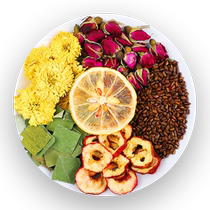 Lemon hawthorn winter melon lotus leaf tea rose chrysanthemum cassia seed tea oil removal fat removal body sculpting water health tea