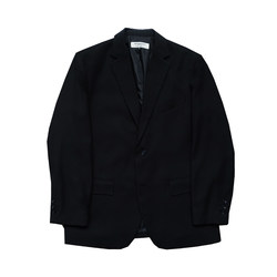 CAILENOW vintage American retro loose retro silhouette suit black two-button wide version jacket