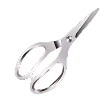 German Seiko Kitchen Scissors Stainless Steel 304 All-Steel Multi-Function Scissors Fish Killing Scissors Hard Object Scissors Bone Scissors Household Alloy Scissors Powerful Chicken Bone Scissors Special Paper Cutting Ribbon Scissors Food Supplementary Scissors