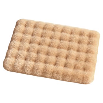 Thick warm rabbit down cushion