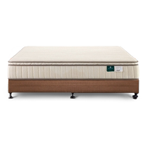 Yalan mattress 3cm thickened latex five-zone spine protection single bag spring soft and hard mattress home Simmons Shangri-La