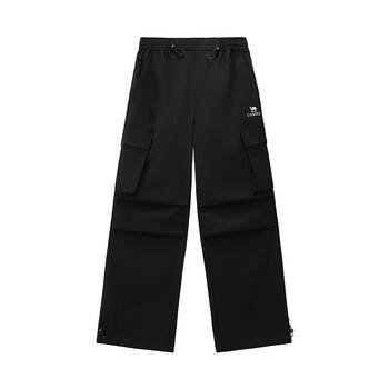 Camel shanhai overalls women's autumn waterproof loose paratrooper pants outdoor assault pants