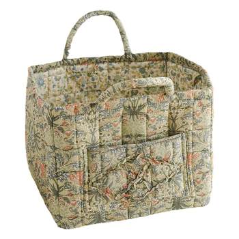Large capacity handbag cotton cotton cloth japanese style