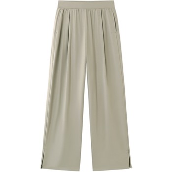 Cotton era sunscreen pants for women in summer casual pants cool and thin style slimming outdoor casual sports straight wide-leg pants