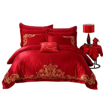 Fu'anna's wedding and sleeping four-piece set