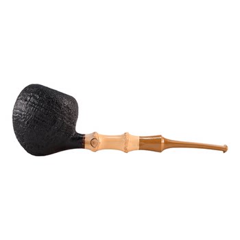 Lu xiaofei's handmade briar bamboo pipe