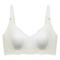 Catman Rabbit Ears Underwear Womens 2024 New Summer Thin Style Seamless Cool Feeling Big Breasts Show Smaller Push-up Reduced Secondary Breasts